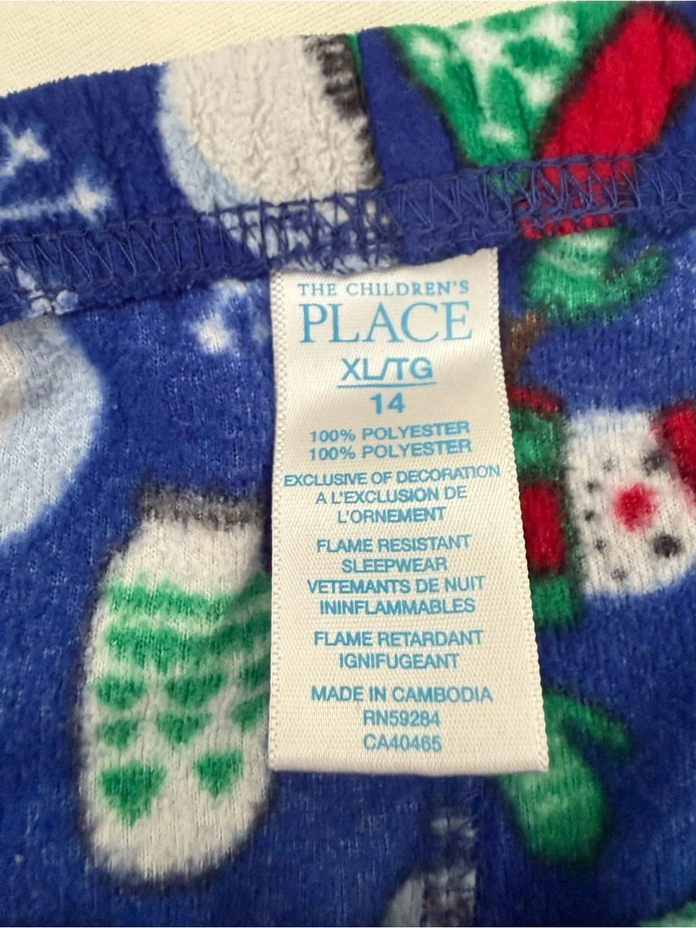 children's place pajama set